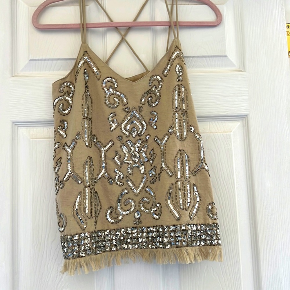 Sequined top